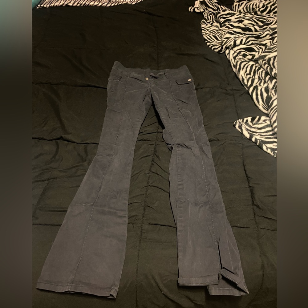 brandy melville john galt low rise black jeans one size